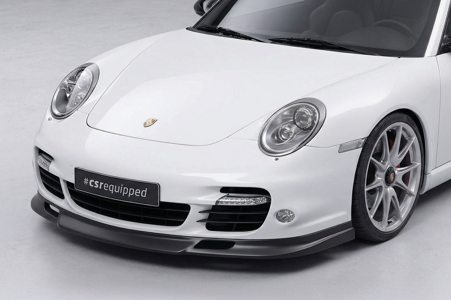 Lame de pare chocs avant pour Porsche 911 / 997 Turbo / Turbo S - KDMPARTS EUROPE TUNING STORE