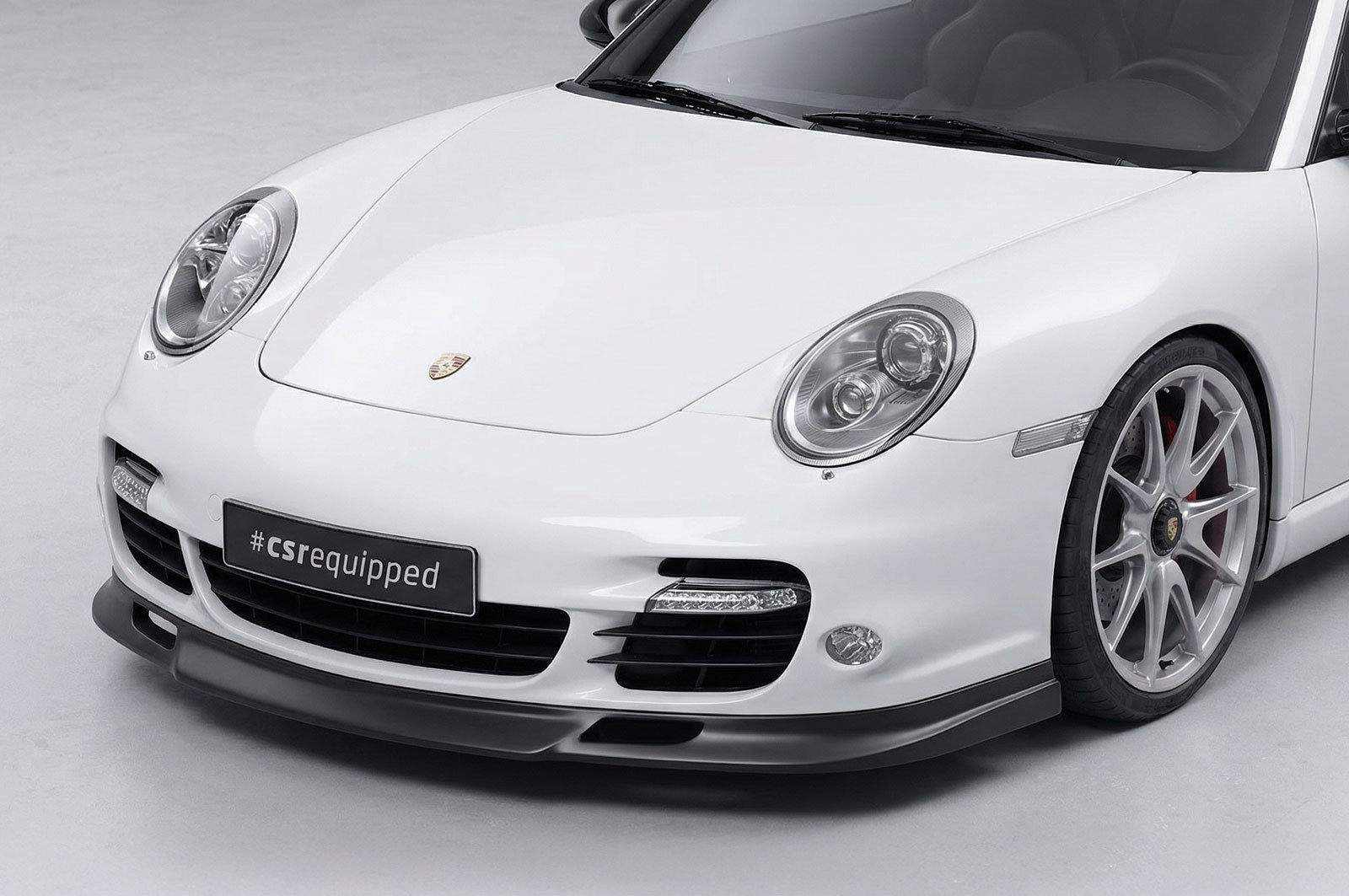 Lame de pare chocs avant pour Porsche 911 / 997 Turbo / Turbo S - KDMPARTS EUROPE TUNING STORE