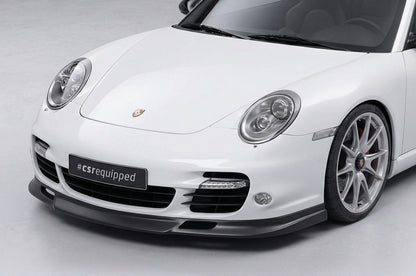 Lame de pare chocs avant pour Porsche 911 / 997 Turbo / Turbo S - KDMPARTS EUROPE TUNING STORE