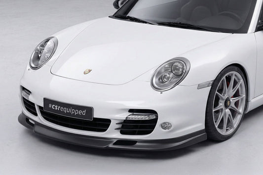 Lame de pare chocs avant pour Porsche 911 / 997 Turbo / Turbo S - KDMPARTS EUROPE TUNING STORE