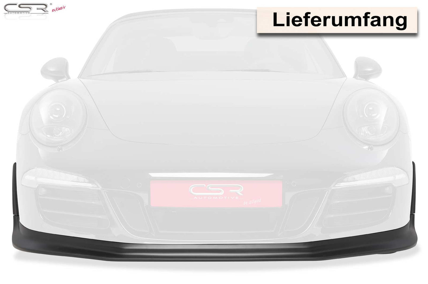 Lame de pare chocs avant pour Porsche 911/991.1 GTS / Aerokit - KDMPARTS EUROPE TUNING STORE