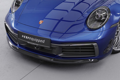 Lame de pare chocs avant type « cup » avec homologation ABE pour Porsche 911 / 992 - KDMPARTS EUROPE TUNING STORE