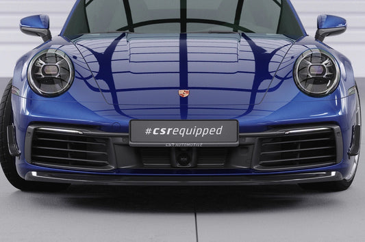 Lame de pare chocs avant type « cup » avec homologation ABE pour Porsche 911 / 992 - KDMPARTS EUROPE TUNING STORE