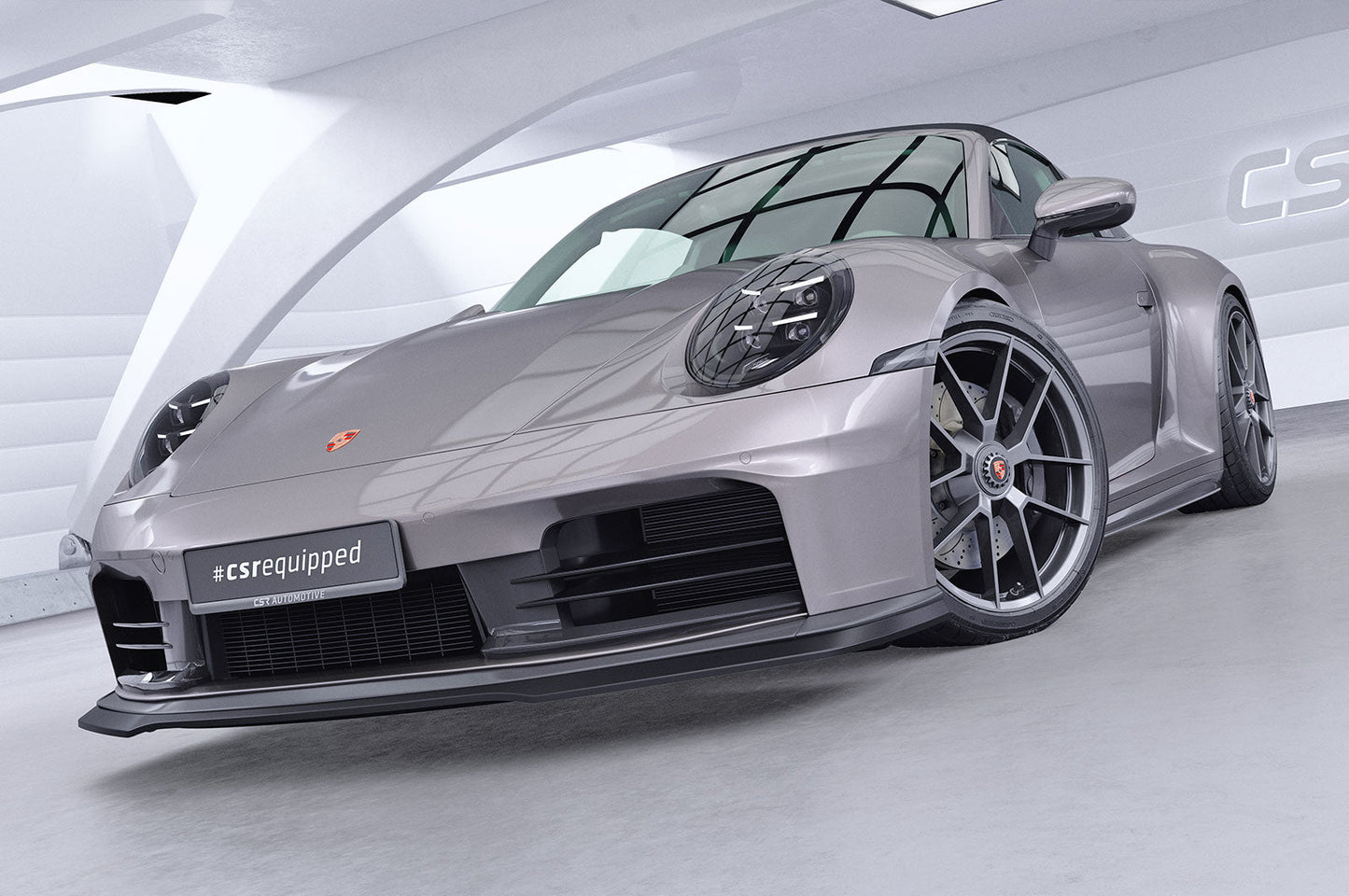 Lame de pare chocs avant type « cup » pour Porsche 911 / 992 - KDMPARTS EUROPE TUNING STORE