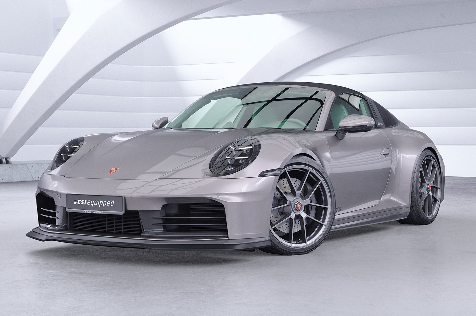 Lame de pare chocs avant type « cup » pour Porsche 911 / 992 - KDMPARTS EUROPE TUNING STORE