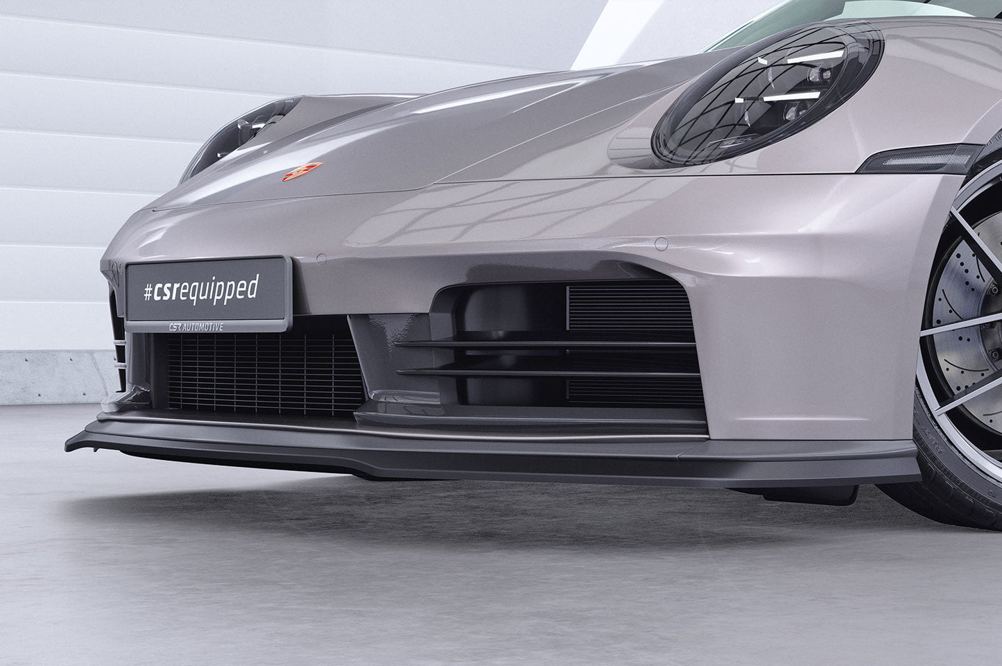 Lame de pare chocs avant type « cup » pour Porsche 911 / 992 - KDMPARTS EUROPE TUNING STORE