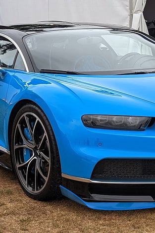 Lames de pare chocs avant en fibre de carbone DMC pour Bugatti Chiron PUR SPORT d'origine - KDMPARTS EUROPE TUNING STORE