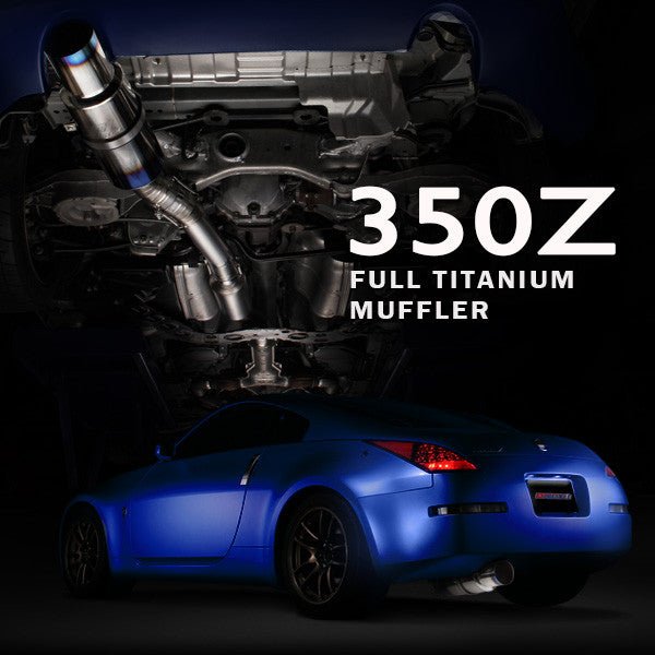LIGNE D'ÉCHAPPEMENT CATBACK EN TITANE EXPREME Ti TOMEI NISSAN 350Z 2003 - 2009 TYPE - R (SINGLE) - KDMPARTS EUROPE TUNING STORE
