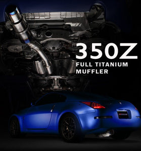 LIGNE D'ÉCHAPPEMENT CATBACK EN TITANE EXPREME Ti TOMEI NISSAN 350Z 2003 - 2009 TYPE - R (SINGLE) - KDMPARTS EUROPE TUNING STORE