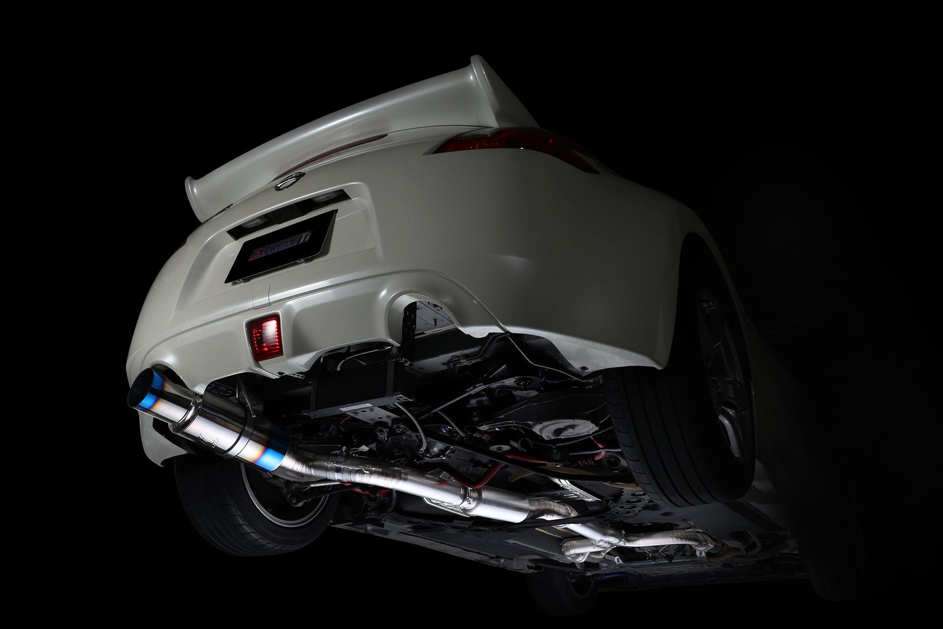 LIGNE D'ÉCHAPPEMENT CATBACK EN TITANE EXPREME Ti TOMEI POUR NISSAN 370Z TYPE - R (SINGLE) - KDMPARTS EUROPE TUNING STORE