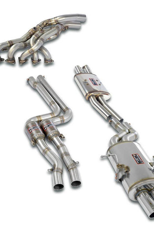 Ligne d'échappement Race Package System 2xø63.5 mm avec Catalytic Supersprint pour BMW E46 - Tous les modèles ix 4x4 (Pour conversion moteur S54) - KDMPARTS EUROPE TUNING STORE