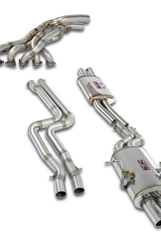 Ligne d'échappement Race Package System 2xø63.5 mm avec Catalytic Supersprint pour BMW E46 - Tous les modèles (Pour conversion moteur S54) - KDMPARTS EUROPE TUNING STORE