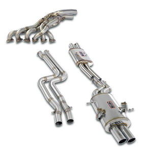 Ligne d'échappement Race Package System 2xø63.5 mm sans Catalytic Supersprint pour BMW E46 - Tous les modèles ix 4x4 (Pour conversion moteur S54) - KDMPARTS EUROPE TUNING STORE