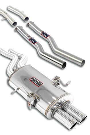 Ligne d'échappement Touring Plus package Supersprint pour BMW E46 325xi 4x4 (Berline - Break) ' 01 - > - KDMPARTS EUROPE TUNING STORE
