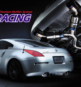 Ligne double d'échappement en titane Ti RACING TOMEI pour Nissan 350Z Z33 2003 - 2009 - KDMPARTS EUROPE TUNING STORE