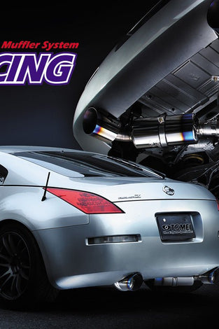 Ligne double d'échappement en titane Ti RACING TOMEI pour Nissan 350Z Z33 2003 - 2009 - KDMPARTS EUROPE TUNING STORE