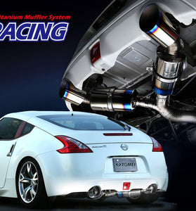 Ligne double d'échappement en titane Ti RACING TOMEI pour Nissan 370Z Z34 - KDMPARTS EUROPE TUNING STORE