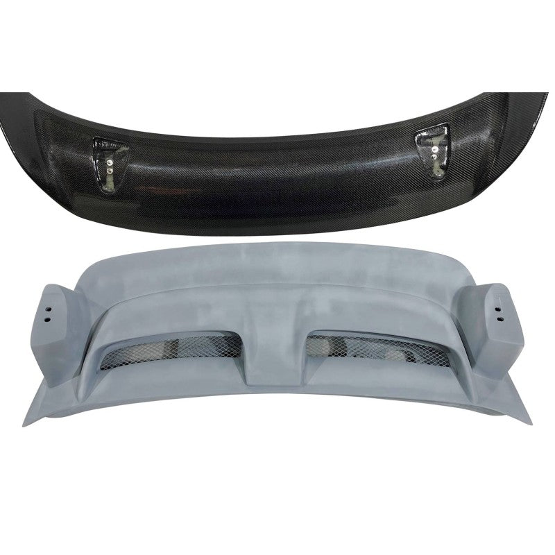 Hayon arrière avec Aileron en Carbone pour Porsche 911 / 997 2005-2008 Look GT2 - MS accessoires Auto