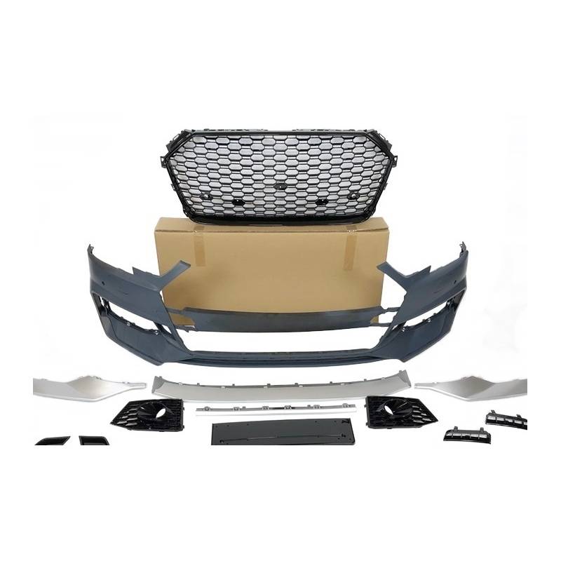 Pare Chocs Avant Audi A4 16-19 B9 Look RS4