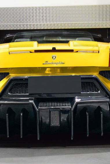 Pare chocs arrière avec diffuseur en fibre de carbone DMC pour Lamborghini Gallardo 520 et LP540 d'origine - KDMPARTS EUROPE TUNING STORE