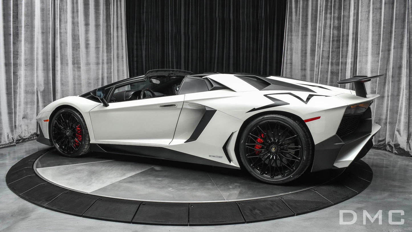 Pare chocs arrière avec diffuseur en fibre de carbone « SV LP750 » de DMC pour Lamborghini Aventador Coupé et Roadster d'origine - KDMPARTS EUROPE TUNING STORE