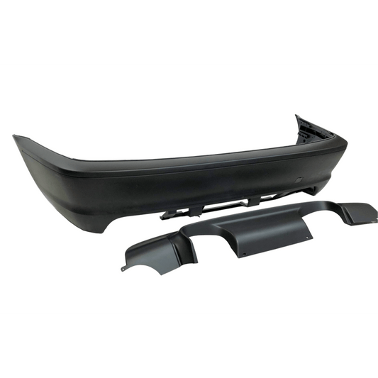 Pare Chocs Arrière BMW E46 98 - 04 2P Type M3 double sortie - KDMPARTS EUROPE TUNING STORE