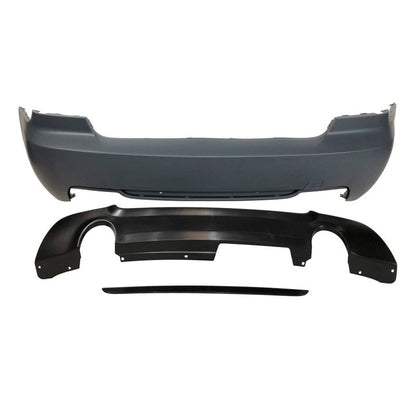 Pare Chocs Arrière BMW E92 /E93 Look M - Tech Double Sortie ABS en plastique - KDMPARTS EUROPE TUNING STORE