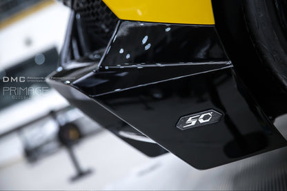 Pare chocs arrière en fibre de carbone « 50e anniversaire » DMC pour Lamborghini Aventador d'origine - KDMPARTS EUROPE TUNING STORE