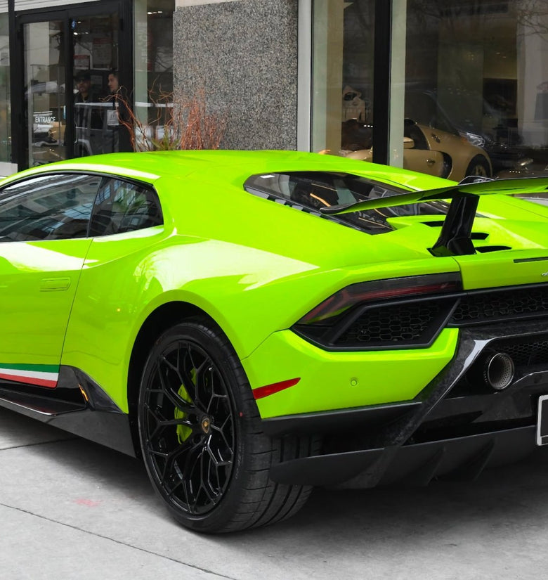 Pare chocs arrière en fibre de carbone « Performante » de DMC pour Lamborghini Huracan Coupé et Spyder d'origine - KDMPARTS EUROPE TUNING STORE