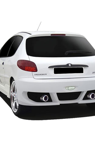 Pare chocs arrière Peugeot 206 (98 - 08) – Look dérivé - KDMPARTS EUROPE TUNING STORE