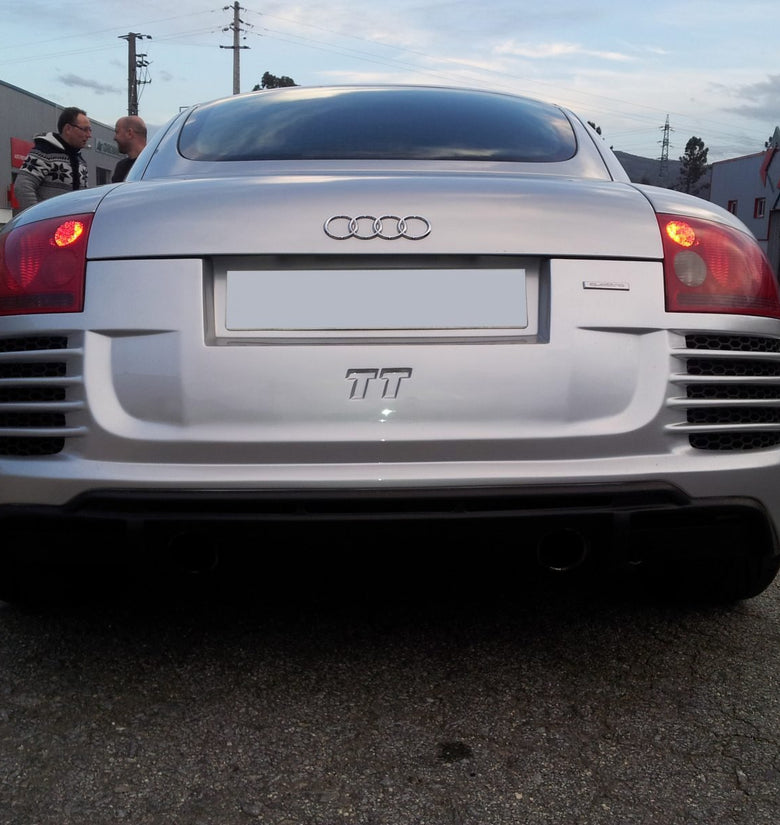 PARE CHOCS ARRIÈRE POUR AUDI TT 8N COUPÉ ( 98 - 05 ) LOOK R8 - KDMPARTS EUROPE TUNING STORE