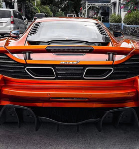 Pare chocs arrière pour McLaren MP4 12C / 650S 2011 - 2017 Style Rebel performance partiellement en fibre de carbone - KDMPARTS EUROPE TUNING STORE