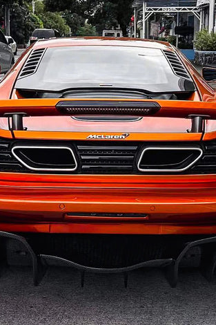 Pare chocs arrière pour McLaren MP4 12C / 650S 2011 - 2017 Style Rebel performance partiellement en fibre de carbone - KDMPARTS EUROPE TUNING STORE