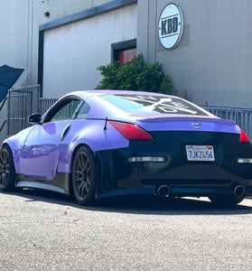 Pare chocs arrière pour Nissan 350Z 2003 - 2008 Style VTX polyuréthane - KDMPARTS EUROPE TUNING STORE