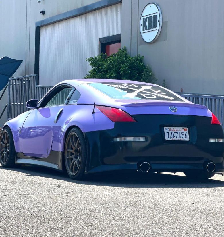 Pare chocs arrière pour Nissan 350Z 2003 - 2008 Style VTX polyuréthane - KDMPARTS EUROPE TUNING STORE