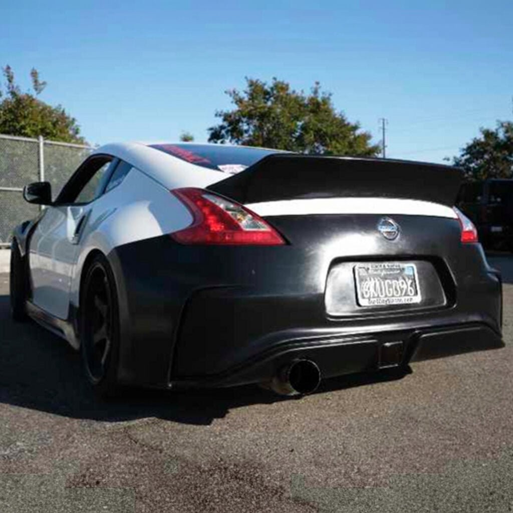Pare chocs arrière pour Nissan 370Z 2009 - 2020 Style Nismo V2 polyuréthane - KDMPARTS EUROPE TUNING STORE