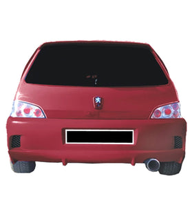 Pare chocs arrière pour Peugeot 106 (96 - 05) – look Flash - KDMPARTS EUROPE TUNING STORE