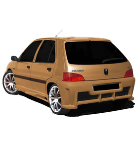 Pare chocs arrière pour Peugeot 106 (96 - 05) – look Flylow - KDMPARTS EUROPE TUNING STORE