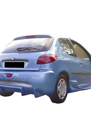 Pare chocs arrière pour Peugeot 206 (98 - 08) – Look Flash - KDMPARTS EUROPE TUNING STORE