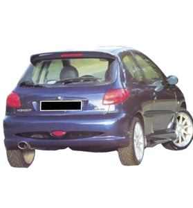 Pare chocs arrière pour Peugeot 206 (98 - 08) – Look GT - KDMPARTS EUROPE TUNING STORE