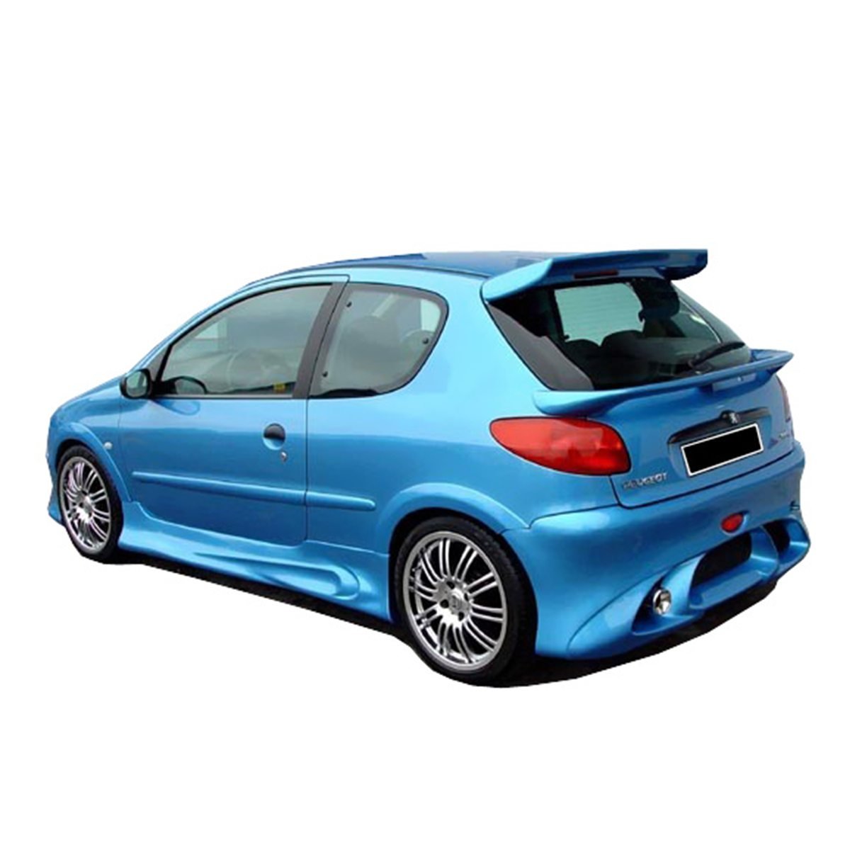 Pare chocs arrière pour Peugeot 206 (98 - 08) – Look Infinity - KDMPARTS EUROPE TUNING STORE