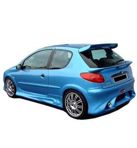 Pare chocs arrière pour Peugeot 206 (98 - 08) – Look Infinity - KDMPARTS EUROPE TUNING STORE