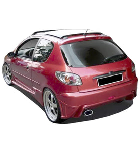 Pare chocs arrière pour Peugeot 206 (98 - 08) – Look Sport - KDMPARTS EUROPE TUNING STORE