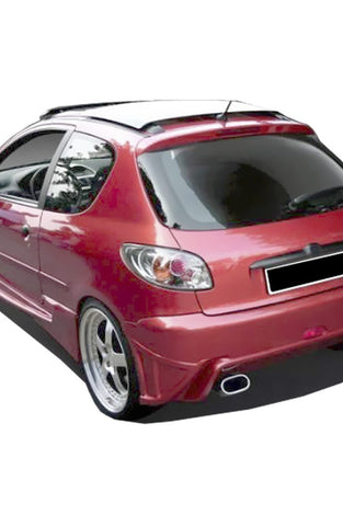Pare chocs arrière pour Peugeot 206 (98 - 08) – Look Sport - KDMPARTS EUROPE TUNING STORE