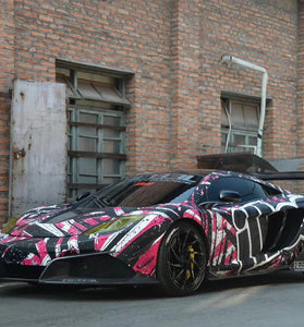 Pare chocs avant avec Lame de spoiler pour McLaren MP4 12C Style Rebel Performance 2011 - 2014 en fibre de carbone partiel - KDMPARTS EUROPE TUNING STORE