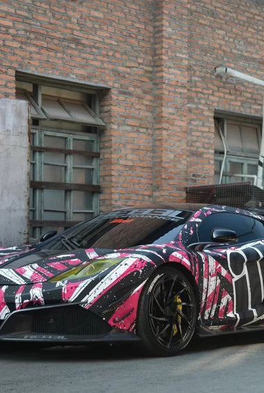 Pare chocs avant avec Lame de spoiler pour McLaren MP4 12C Style Rebel Performance 2011 - 2014 en fibre de carbone partiel - KDMPARTS EUROPE TUNING STORE