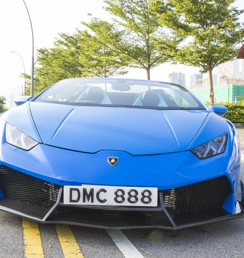 Pare chocs avant en fibre de carbone « E - GT » de DMC pour Lamborghini Huracan Coupé et Spyder d'origine - KDMPARTS EUROPE TUNING STORE