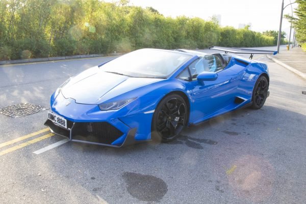 Pare chocs avant en fibre de carbone « E - GT » de DMC pour Lamborghini Huracan Coupé et Spyder d'origine - KDMPARTS EUROPE TUNING STORE