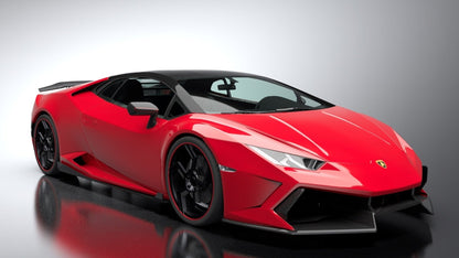 Pare chocs avant en fibre de carbone « Omaggio » de DMC pour Lamborghini Huracan Coupé et Spyder d'origine - KDMPARTS EUROPE TUNING STORE