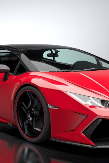 Pare chocs avant en fibre de carbone « Omaggio » de DMC pour Lamborghini Huracan Coupé et Spyder d'origine - KDMPARTS EUROPE TUNING STORE